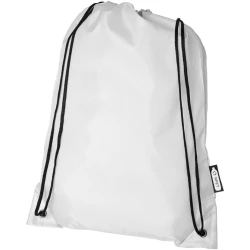 Plecak Oriole ze sznurkiem ściągającym z recyklowanego plastiku PET (12046104)