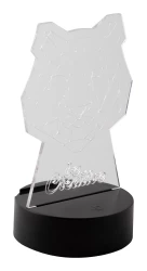 Ledify trofeum z podświetleniem LED - transparentny (AP718195-E)
