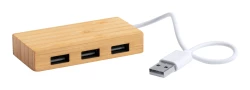 Revolt hub USB - naturalny (AP721509)