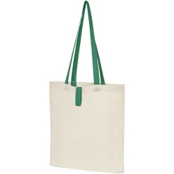 Składana torba na zakupy Nevada wykonana z bawełny o gramaturze 100 g/m² (12049214)