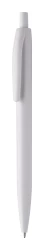 Leopard Clean długopis anty-bakteryjny - biały (AP810457-01)