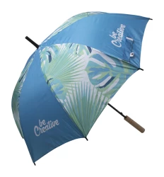CreaRain Eight RPET personalizowany parasol - biały (AP718692)