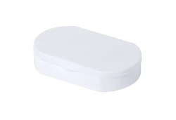 Hempix antybakteryjne pudełko na tabletki - biały (AP721838-01)