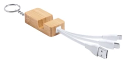 Tolem kabel USB - brelok - naturalny (AP721935)