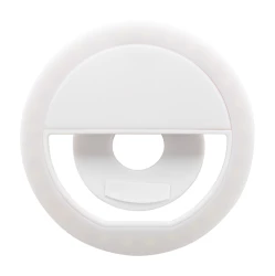 Beautily lampa pierścieniowa do selfie - biały (AP810466-01)