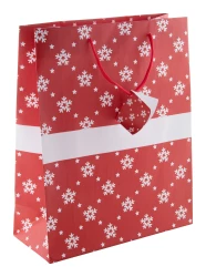 Palokorpi L świąteczna torba prezentowa, duża - czerwony (AP808763)